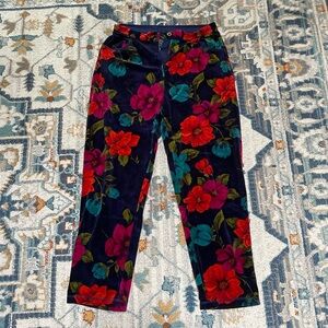 Carole little vibrant velvet pants! Size 14
